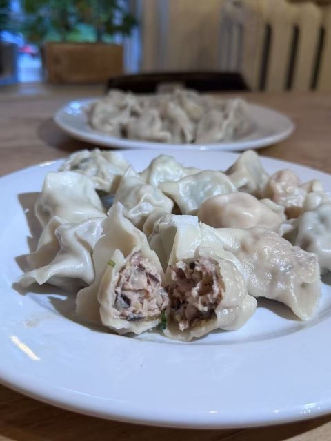 Poulet et champignons